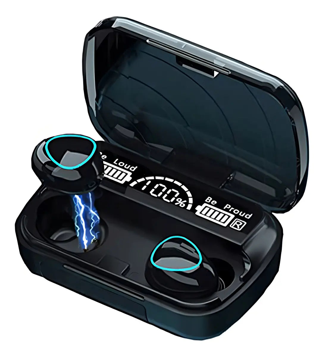 Audífonos In-ear Inalámbricos Bluetooth M10 Negro