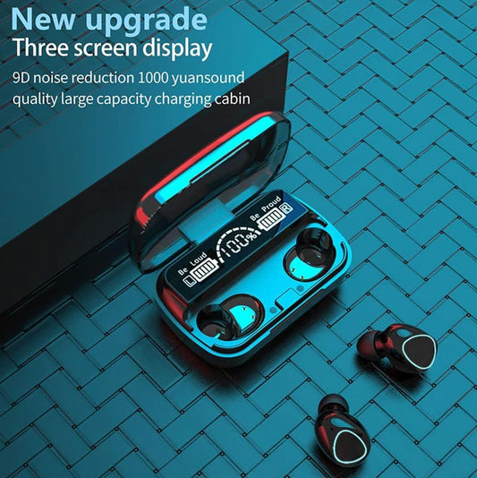 Audífonos In-ear Inalámbricos Bluetooth M10 Negro